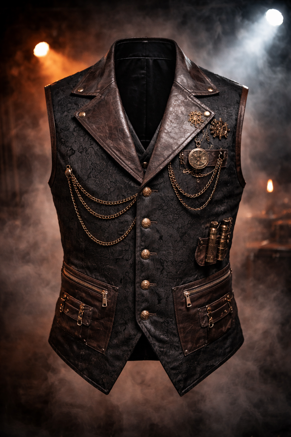 Danny Mattin waistcoat stage look