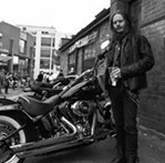 Danny with Harley Davidson