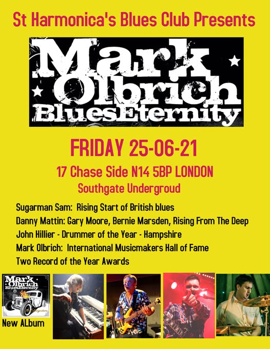 Mark Olbrich Blues Eternity poster