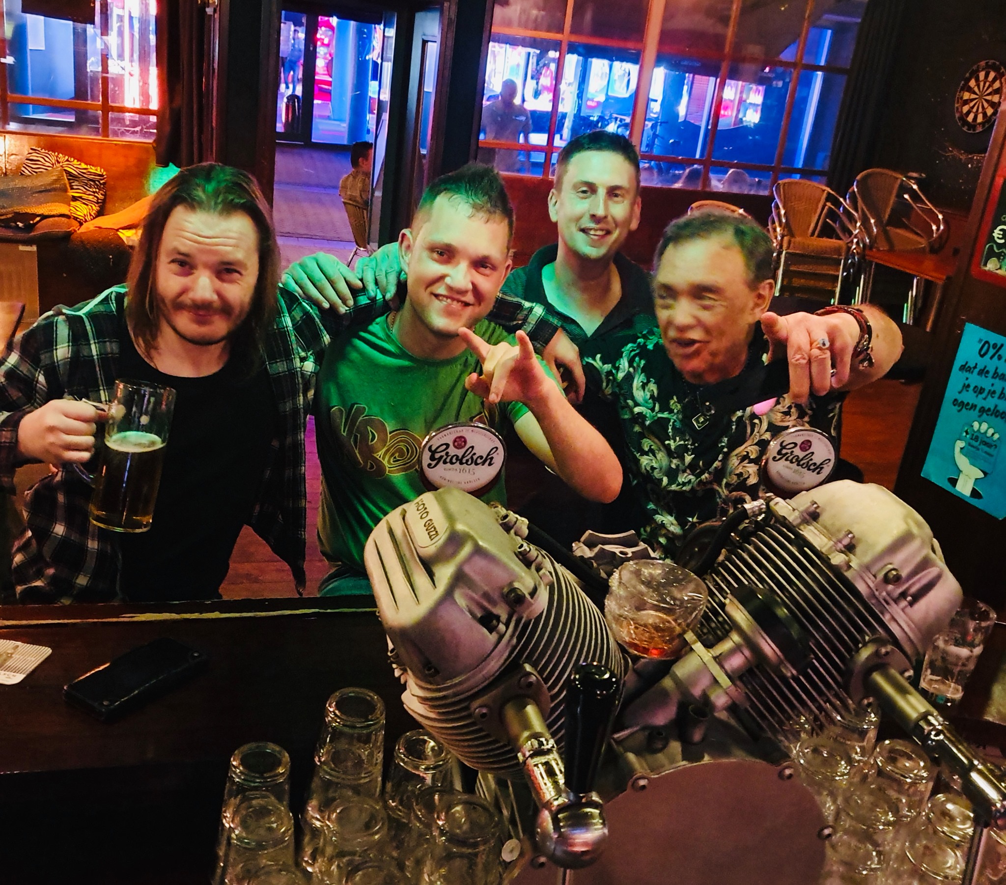 Blues Eternity band on the road