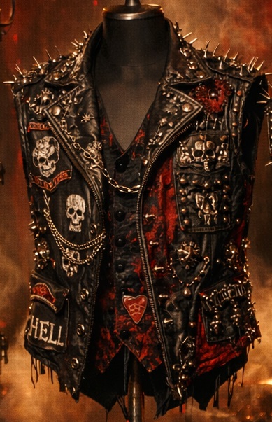 Metal waistcoat